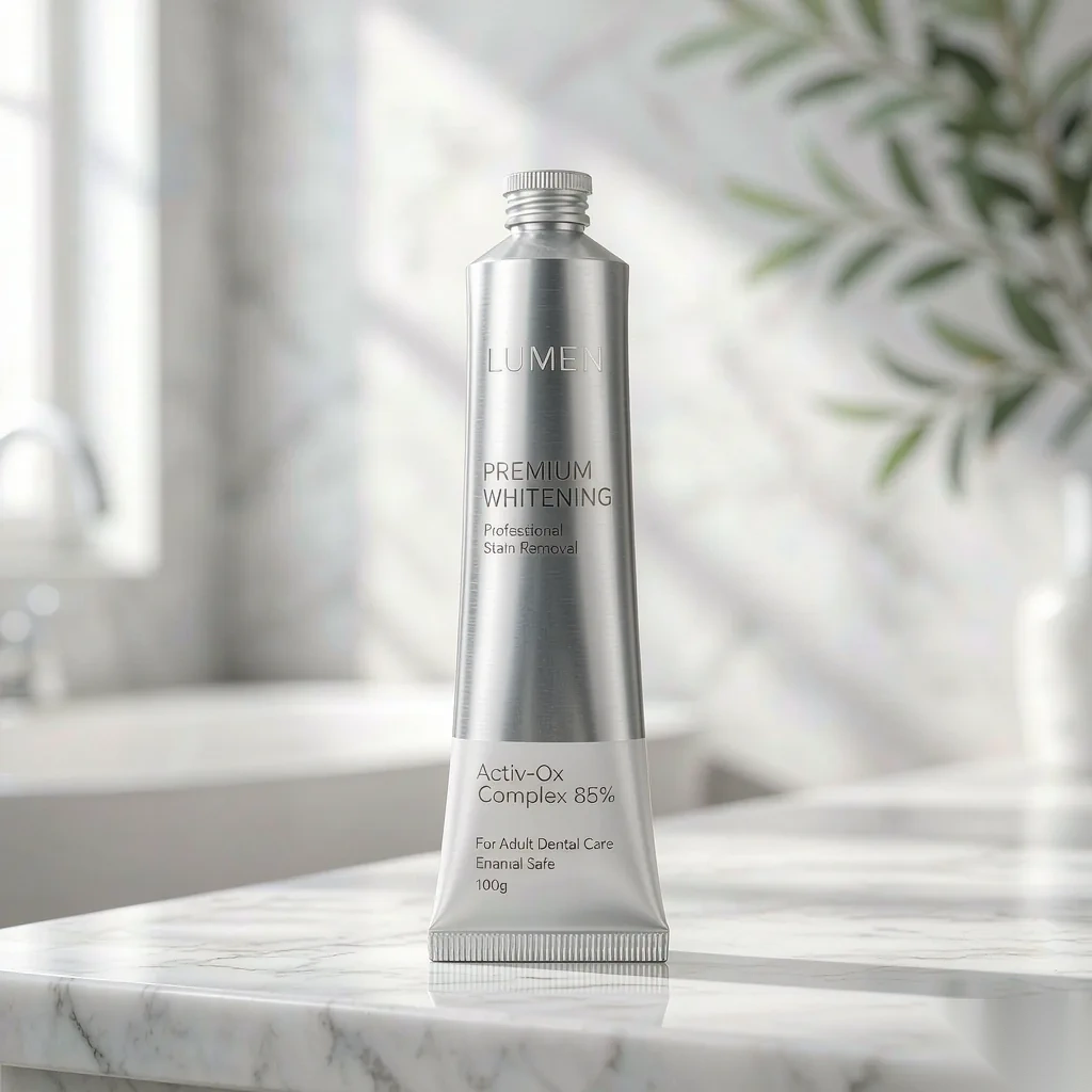 Oral care aluminum toothpaste tube project